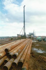 Driven Steel Bearing Piles